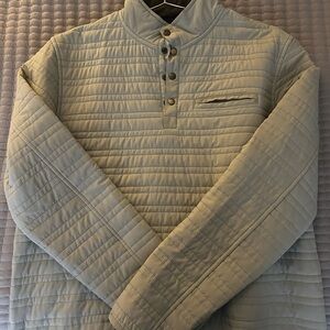 Women's Quilted Sweatshirt in Seafoam